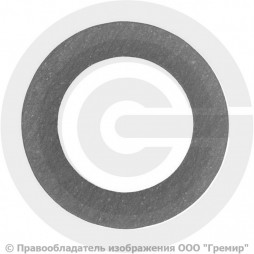 Прокладка фланцевая паронитовая ПОН-Б Ду-100 Ру 25-40 2 мм исп.А ГОСТ 15180-86