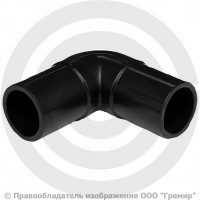 Отвод ПЭ100 спигот Дн 40 90гр Ру-16 SDR11 EUROSTANDARD Отвод ПЭ100 спигот Дн 40 90гр Ру-16 SDR11 EUROSTANDARD