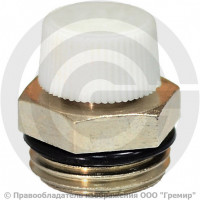 Кран Маевского ручной латунный Ду-15 (1/2") Ру-10 НР (НАР) под отвертку Ogint Кран Маевского ручной латунный Ду-15 (1/2") Ру-10 НР (НАР) под отвертку Ogint