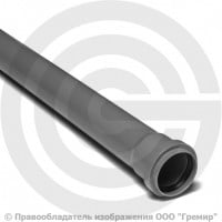 Труба PP-H канализационная серая Дн 50х1,8 безнапорная L=0,5м в/к RTP (РосТурПласт) Труба PP-H канализационная серая Дн 50х1,8 безнапорная L=0,5м в/к RTP (РосТурПласт)