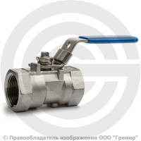 Кран нержавеющий AISI 316 (CF8M) Ду-50 (2") Ру-63 ВР (ВН) муфтовый полнопроходной АДЛ BV16 Кран нержавеющий AISI 316 (CF8M) Ду-50 (2") Ру-63 ВР (ВН) муфтовый полнопроходной АДЛ BV16