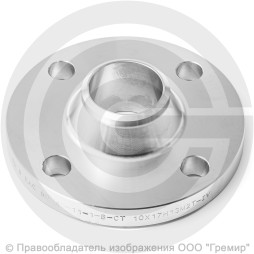 Фланец воротниковый нержавеющий 50-40-11-1-B-10х17н13м2т-IV ГОСТ 33259-15