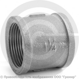 Муфта чугунная ВР (ВН) Ду 32 (1 1/4")