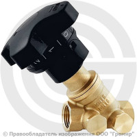 Клапан балансировочный ручной латунный муфтовый Ду-15 Ру-16 ВР (ВН) Kvs=2.94м3/ч без ниппелей Benarmo Клапан балансировочный ручной латунный муфтовый Ду-15 Ру-16 ВР (ВН) Kvs=2.94м3/ч без ниппелей Benarmo