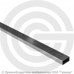 Труба 60х30х1,5 нержавеющая AISI 304 профильная шлифованная EN 10219-2 (ASTM A554)