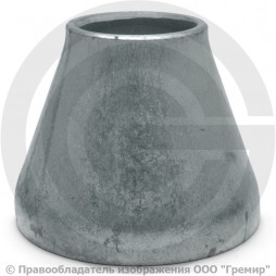 Переход 159х4,5-89х3,5 (Ду 150-80) оцинкованный концентрический ГОСТ 17378 КАЗ