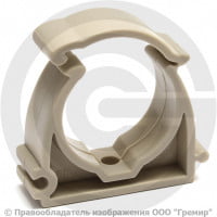 Опора PP-R с фиксатором серая Дн 63 VALFEX