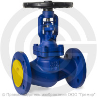 Клапан запорный чугунный фланцевый Ду-50 Ру-16 (Т<300°С) сильфонный Benarmo Клапан запорный чугунный фланцевый Ду-50 Ру-16 (Т<300°С) сильфонный Benarmo