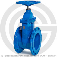 Задвижка чугунная фланцевая Ду-250 Ру-10/16 (Т<150°С) 30ч39р ЛМЗ Задвижка чугунная фланцевая Ду-250 Ру-10/16 (Т<150°С) 30ч39р ЛМЗ