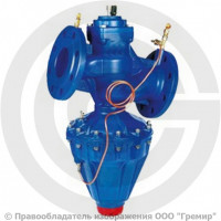 Клапан балансировочный автоматический чугунный фланцевый Ду-150 Ру-16 Kvs=204м3/ч с измерительными ниппелями R206CF Giacomini Клапан балансировочный автоматический чугунный фланцевый Ду-150 Ру-16 Kvs=204м3/ч с измерительными ниппелями R206CF Giacomini