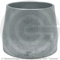 Переход 159х4,5-133х4 (Ду 150-125) оцинкованный концентрический ГОСТ 17378 КАЗ Переход 159х4,5-133х4 (Ду 150-125) оцинкованный концентрический ГОСТ 17378 КАЗ