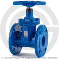 Задвижка чугунная фланцевая Ду-50 Ру-10/16 (Т<150°С) 30ч39р ЛМЗ Задвижка чугунная фланцевая Ду-50 Ру-10/16 (Т<150°С) 30ч39р ЛМЗ