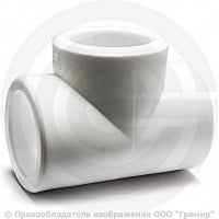 Тройник PP-R белый внутренняя пайка Дн 90 RTP (РосТурПласт) Тройник PP-R белый внутренняя пайка Дн 90 RTP (РосТурПласт)