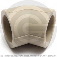 Угольник PP-R серый внутренняя пайка Дн 63 90гр VALFEX Угольник PP-R серый внутренняя пайка Дн 63 90гр VALFEX