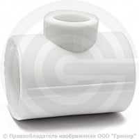 Тройник PP-R переходной белый внутренняя пайка Дн 32-20-20 VALFEX Тройник PP-R переходной белый внутренняя пайка Дн 32-20-20 VALFEX