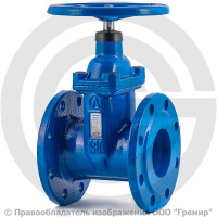 Задвижка чугунная фланцевая Ду-80 Ру-10/16 (Т<150°С) 30ч39р ЛМЗ Задвижка чугунная фланцевая Ду-80 Ру-10/16 (Т<150°С) 30ч39р ЛМЗ