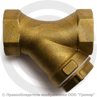 Фильтр сетчатый Y-образный латунный Ду-20 (3/4") Ру-16 ВР (ВН) (Т<140°С) ПЕНЗА ФСКО Фильтр сетчатый Y-образный латунный Ду-20 (3/4") Ру-16 ВР (ВН) (Т<140°С) ПЕНЗА ФСКО