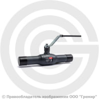 Кран стальной под приварку Ду-20 Ру-16 L=230мм Ридан JiP-R Standard WW