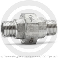 Американка нержавеющая AISI 316 НР (НАР) Ду-8 (1/4") Американка нержавеющая AISI 316 НР (НАР) Ду-8 (1/4")