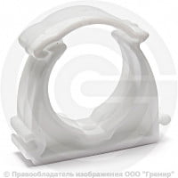 Опора PP-R с фиксатором белая Дн 63 VALFEX