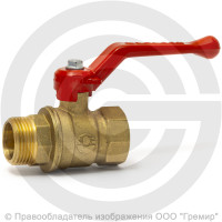 Кран латунный Ду-25 (1") Ру-40 ВР-НР (ВН-НАР) рычаг VALFEX 11Б27фт1М Кран латунный Ду-25 (1") Ру-40 ВР-НР (ВН-НАР) рычаг VALFEX 11Б27фт1М