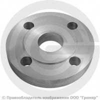 Фланец плоский 09Г2С 1-25-16 ГОСТ 12820-80, Ру-16, Ду-25