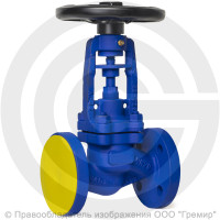 Клапан запорный стальной фланцевый Ду-25 Ру-40 (Т<425°С) сильфонный Benarmo Клапан запорный стальной фланцевый Ду-25 Ру-40 (Т<425°С) сильфонный Benarmo