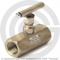 Клапан запорный игольчатый (вентиль) стальной муфтовый Ду-25 (1") Ру-16 ВР (ВН) (Т<300°С) 15с54бк1 Клапан запорный игольчатый (вентиль) стальной муфтовый Ду-25 (1") Ру-16 ВР (ВН) (Т<300°С) 15с54бк1