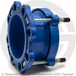 Муфта чугунная соединительная Ду-150 (Дн 159-182) Ру-16 L=105мм ПФРК