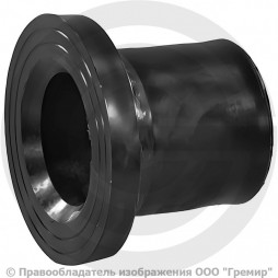 Втулка ПЭ100 спигот SDR11 под фланец Дн 40 (D1 50мм) Ру-16 удлиненная EUROSTANDARD