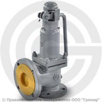 Клапан предохранительный пружинный стальной фланцевый Ду 50-80 Рср=0.5бар Рн=0.5...1.5бар (Т<450°С) 17с28нж Арма-Пром Клапан предохранительный пружинный стальной фланцевый Ду 50-80 Рср=0.5бар Рн=0.5...1.5бар (Т<450°С) 17с28нж Арма-Пром