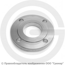 Фланец плоский нержавеющий 12х18н10т 1-65-16 ГОСТ 12820-80, Ру-16, Ду-65