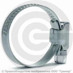 Хомут червячный нержавеющий (Дн 90-110) ERA PRO