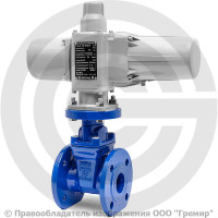 Задвижка чугунная фланцевая Ду-50 Ру-16 (Т<150°С) 30ч939р SL12 ЛМЗ с электроприводом ГЗ-А.70/24 (380 В) Задвижка чугунная фланцевая Ду-50 Ру-16 (Т<150°С) 30ч939р SL12 ЛМЗ с электроприводом ГЗ-А.70/24 (380 В)