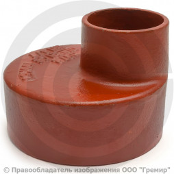 Переход чугунный безраструбный SML Ду 200-100 Китай