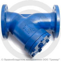 Фильтр сетчатый чугунный фланцевый ФСФ Ду-50 Ру-16 (Т<300°С) ABRA YF-3016