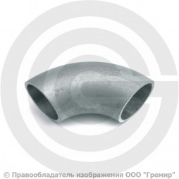 Отвод 42,4х3 (Ду-32) оцинкованный 90 градусов исп.1 ГОСТ 17375