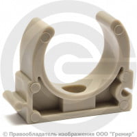 Опора PP-R серая Дн 25 VALFEX Опора PP-R серая Дн 25 VALFEX