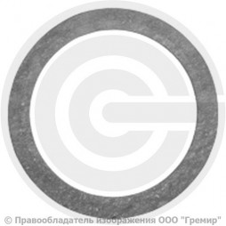 Прокладка фланцевая паронитовая ПОН-Б Ду-400 Ру-16 2 мм исп.А ГОСТ 15180-86
