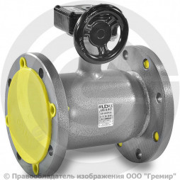 Кран стальной фланцевый с редуктором Ду-700 Ру-25 L=1376мм LD КШ.Ц.Ф.Р. 700/600.025.Н/П