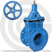 Задвижка чугунная фланцевая Ду-250 Ру-10 (Т<70°С) E2 4000E2 Hawle Задвижка чугунная фланцевая Ду-250 Ру-10 (Т<70°С) E2 4000E2 Hawle