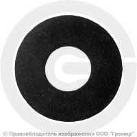 Прокладка фланцевая резиновая ТМКЩ Ду-25 Ру 1,0-6,3 исп. А ГОСТ 15180-86