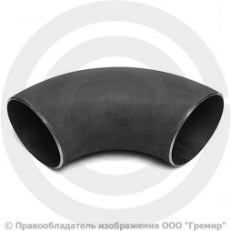 Отвод П90 273х8 (Ду-250) стальной (Ст.20) 90 градусов ГОСТ 17375