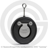 Клапан обратный одностворчатый стальной межфланцевый Ду-100 Ру-16 (Т<110°С) диск нерж Benarmo