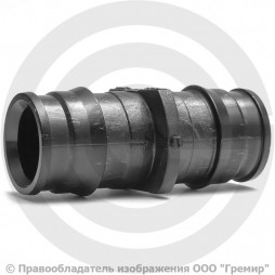 Муфта аксиальная PPSU для PE-X труб Дн 16 РОС