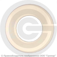 Прокладка фланцевая фторопластовая (Ф-4/PTFE) Ду-150 (216х161х2) 2 мм ГОСТ 15180-86