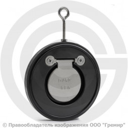 Клапан обратный одностворчатый стальной межфланцевый Ду-125 Ру-16 (Т<110°С) диск нерж Benarmo