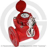 Счётчик турбинный фланцевый Ду-100 Ру-16 (Т<120°С) L=250мм импульсный СТВУ ДГ1 Декаст