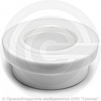 Бурт PP-R под фланец белый внутренняя пайка Дн 75 (D=94,5мм) VALFEX