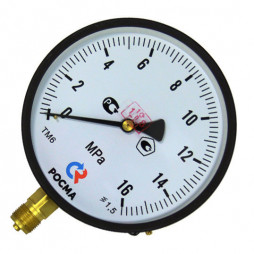 Манометр радиальный диаметр 150мм 0-10 кгс/см2 (0-1,0 МПа) М20х1,5 ТМ-610Р.00 Росма 6957
